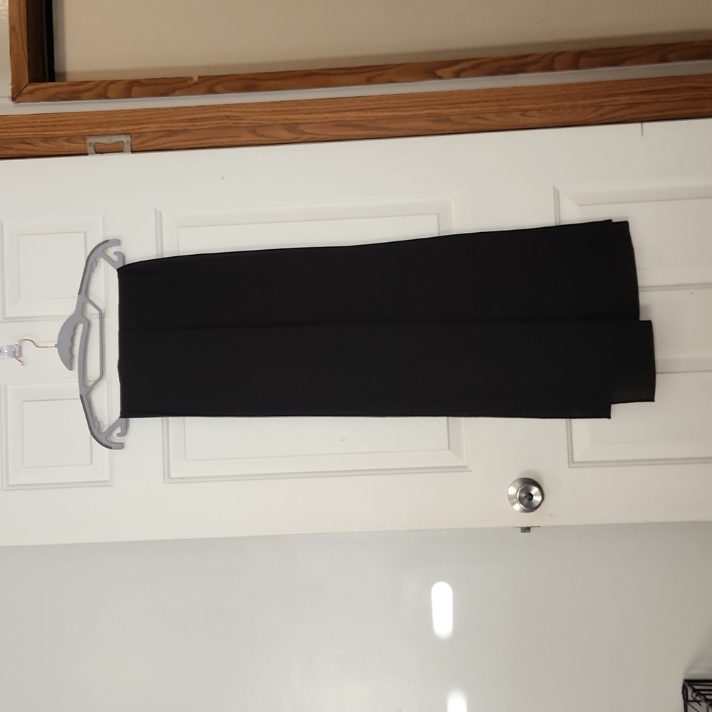 Plain black shawl